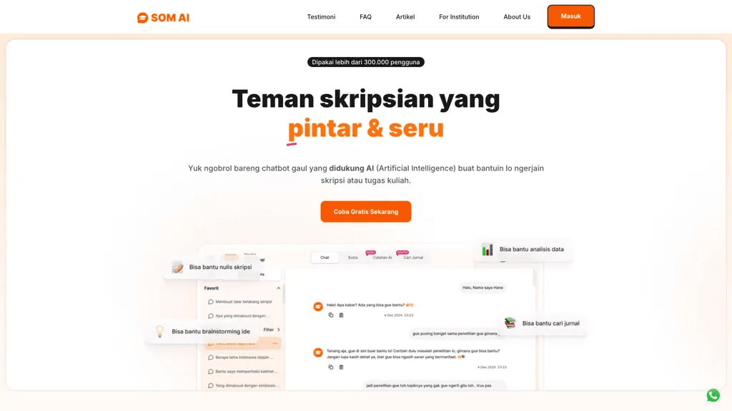 SOM AI 工具截图