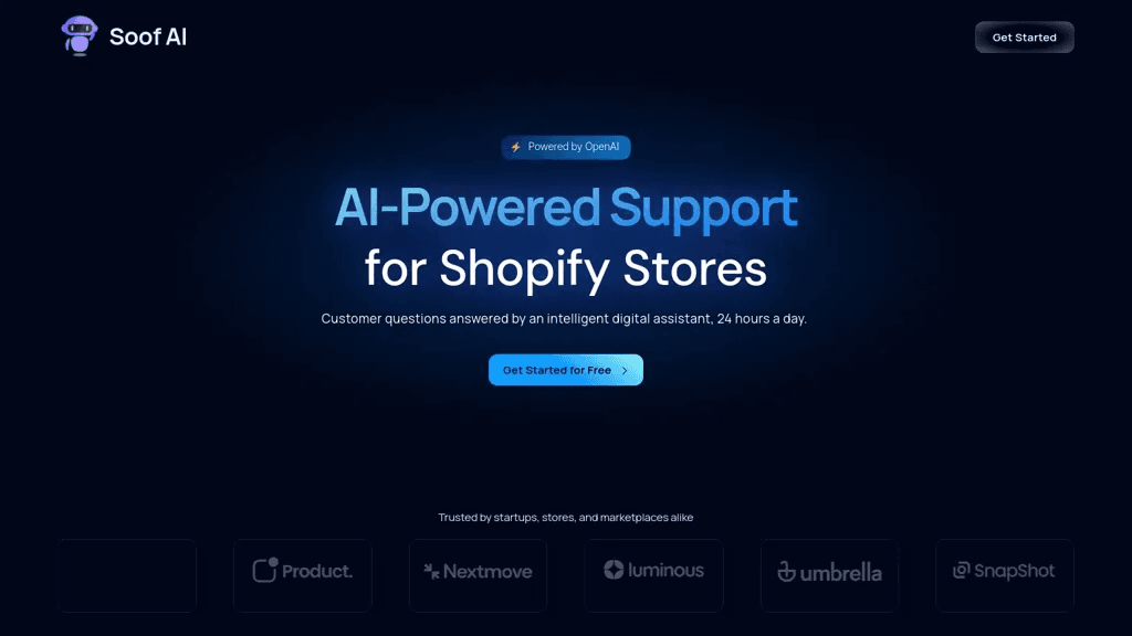 Soof AI 工具截图