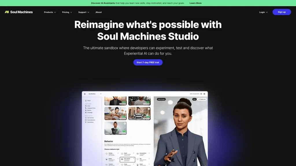 Soul Machines Studio 工具截图