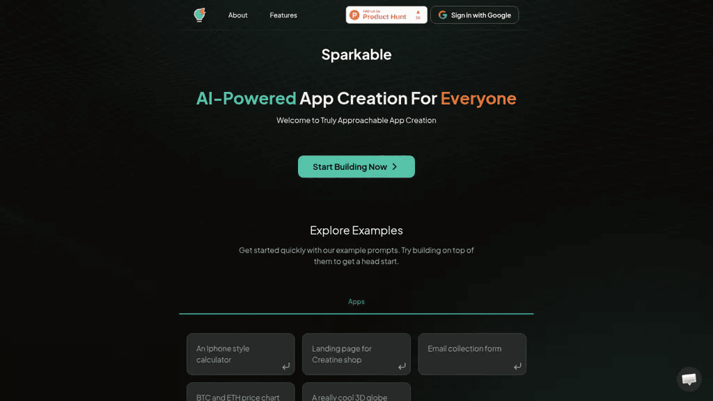 sparkableai.com 工具截图