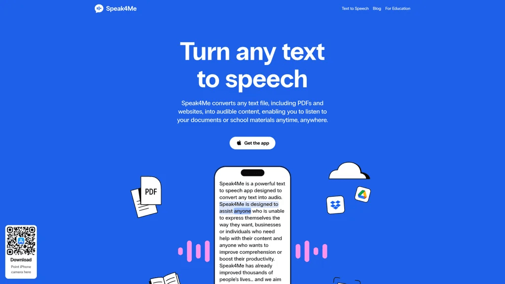 Speak4Me 工具截图