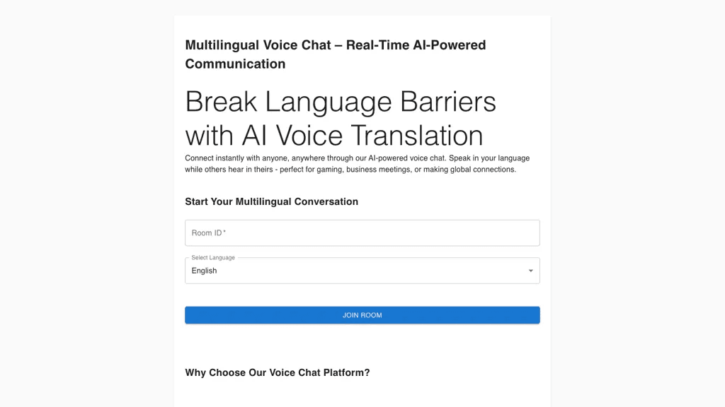 speaksyncs 官网截图