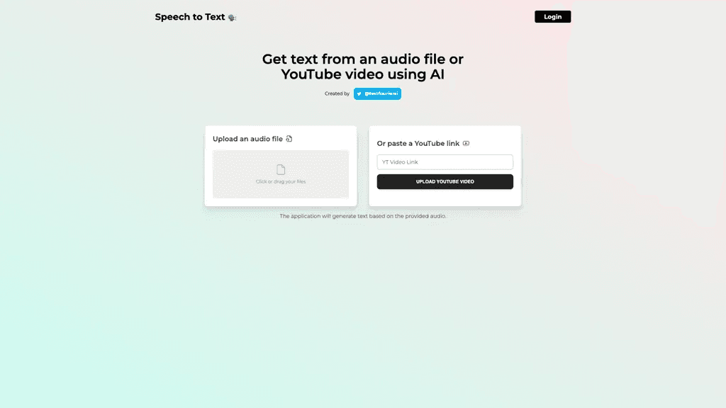 SpeechtoTextAI 工具截图