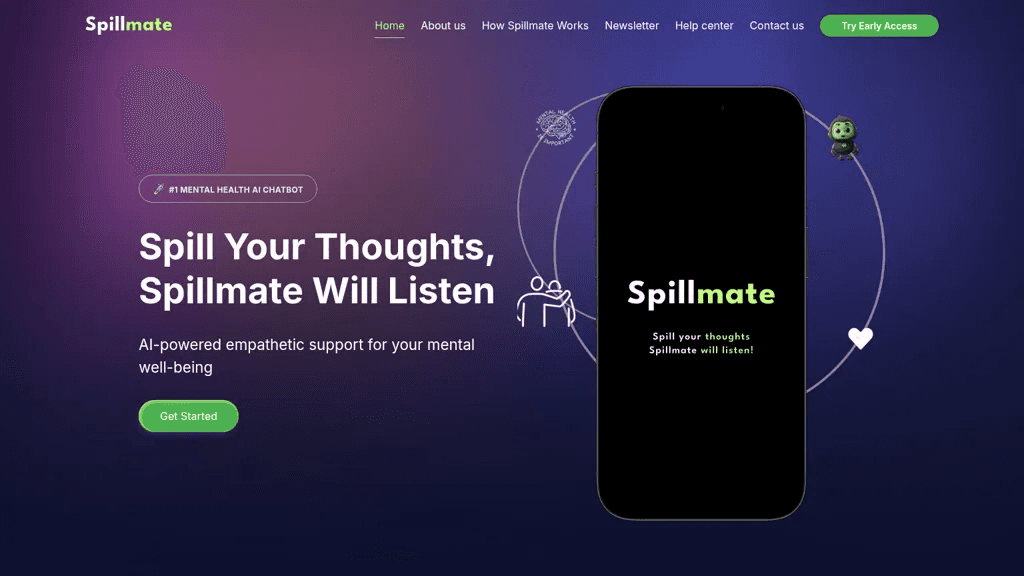 Spillmate 官网截图