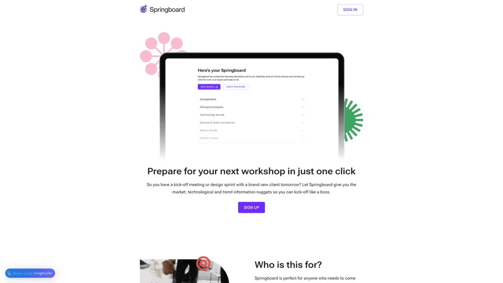 Springboard 工具截图