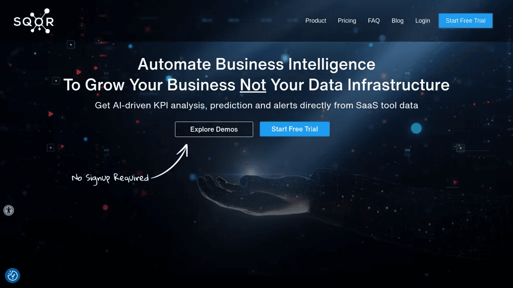 SQOR.ai 官网截图