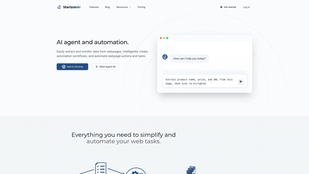 Starizon AI 工具截图