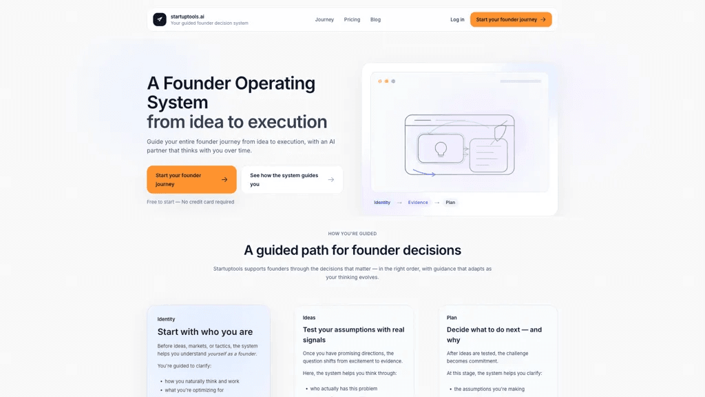 startuptools.ai 工具截图