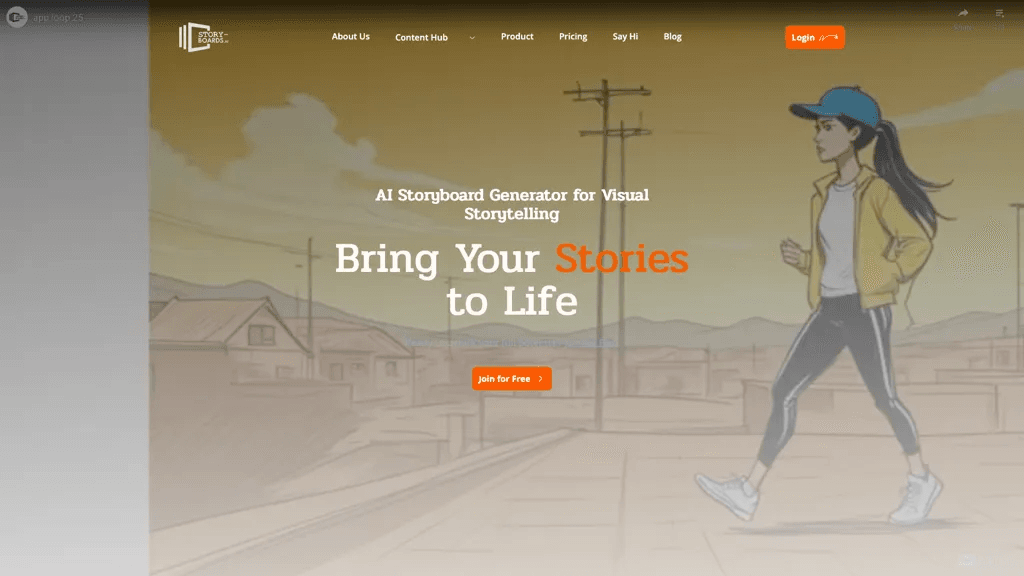 story-boards.ai 工具截图