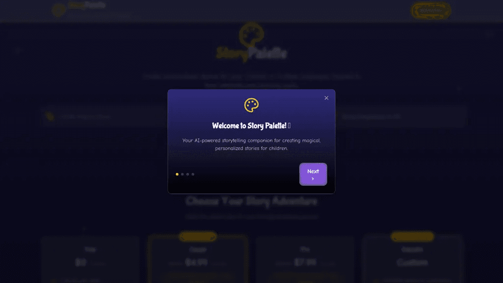 Story Palette 工具截图