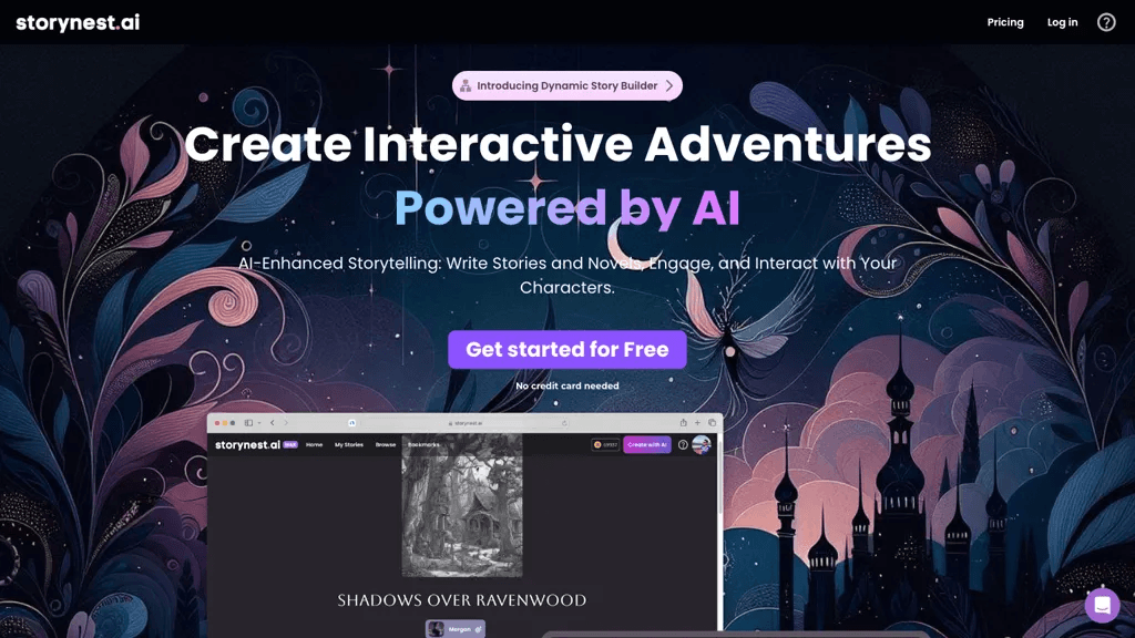 Storynest.ai 工具截图