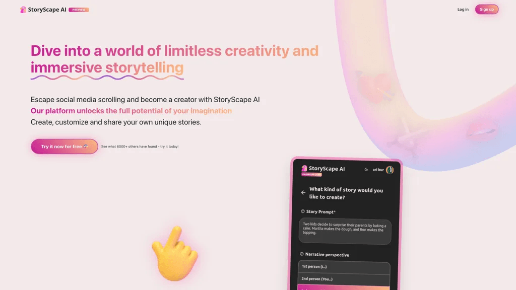 StoryScape 工具截图