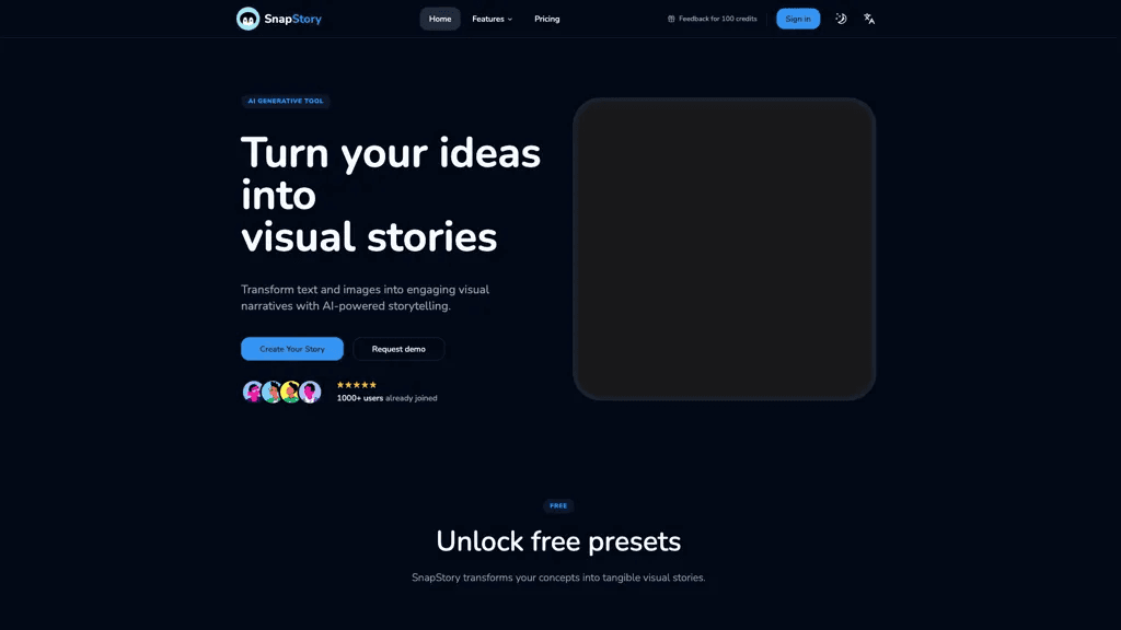 StorySnap 工具截图