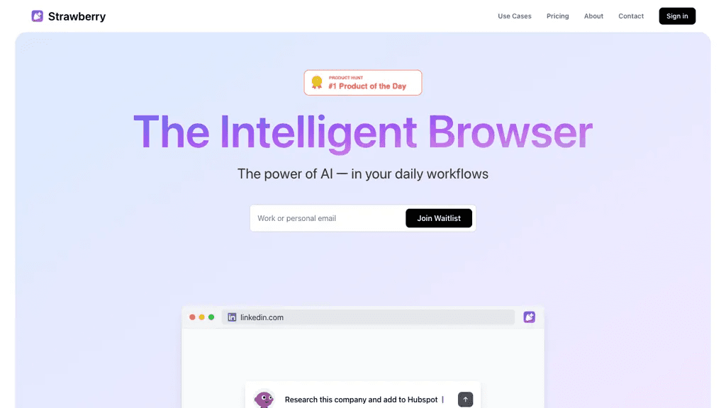 Strawberry Browser 工具截图