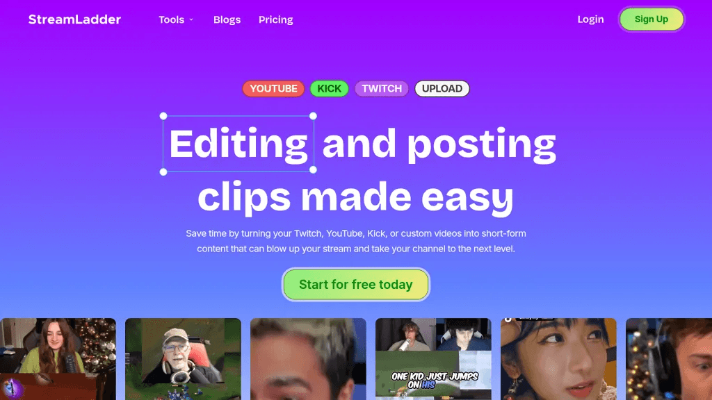 StreamLadder 官网截图