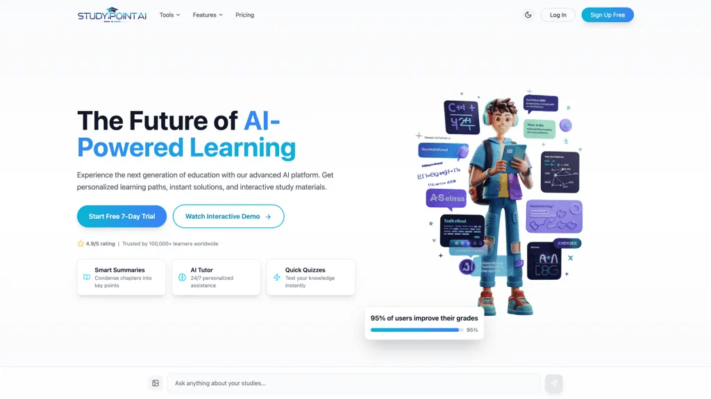 Study Point AI 工具截图