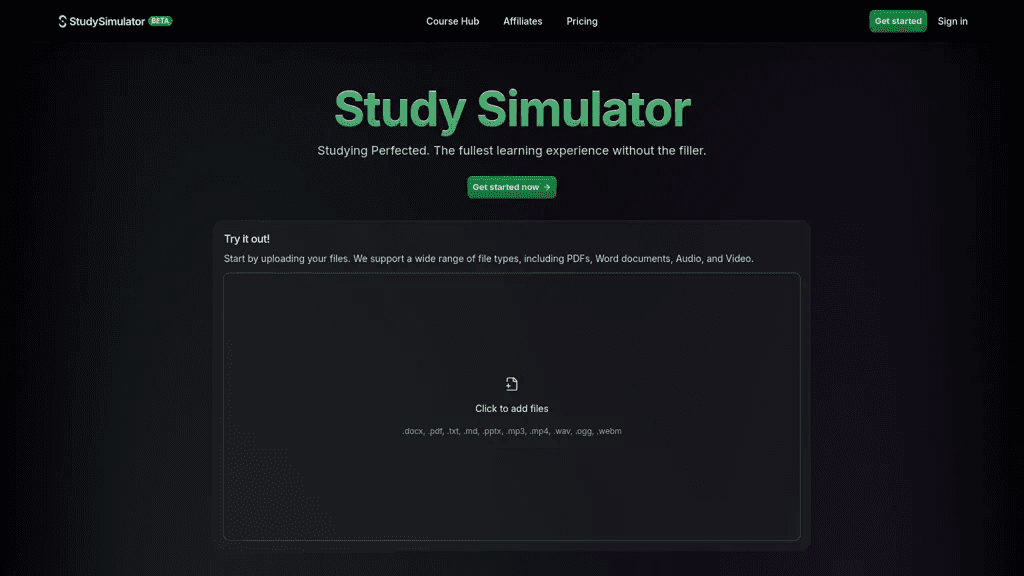 Study Sim 工具截图