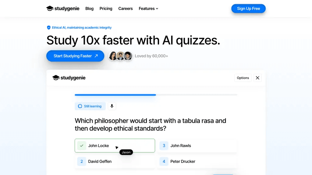 Studygenie 工具截图