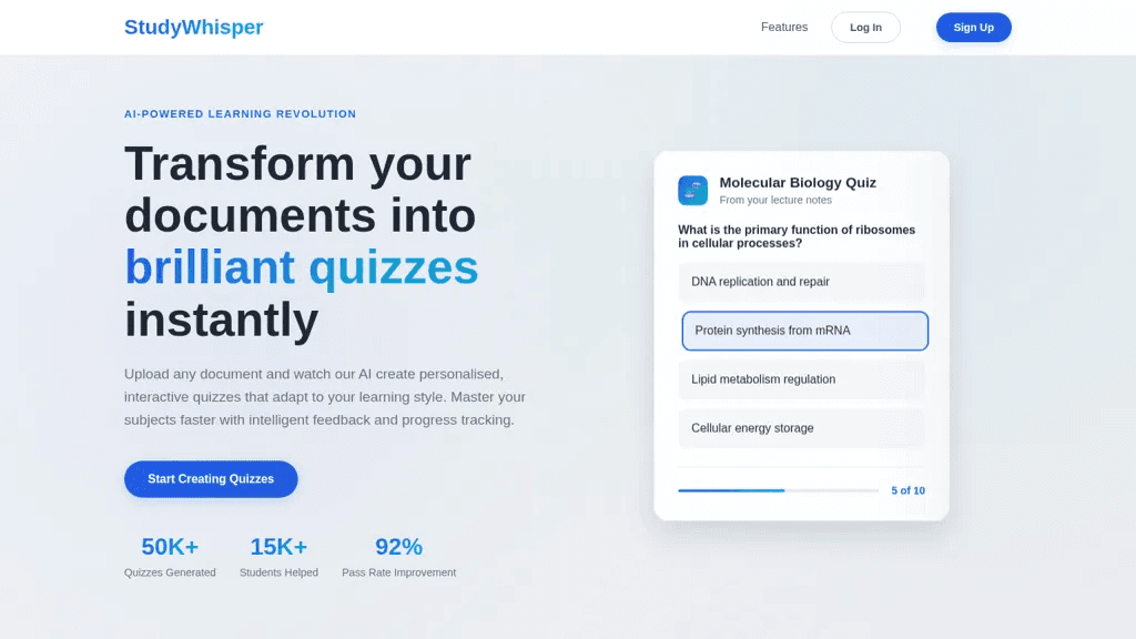 StudyWhisperer 工具截图