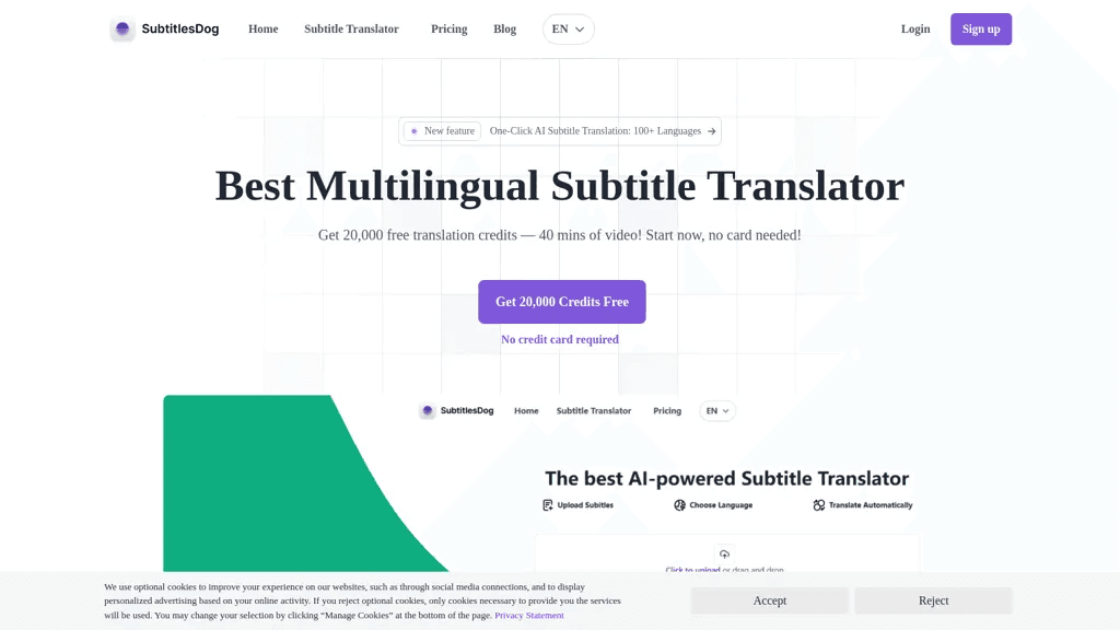 SubtitlesDog 工具截图