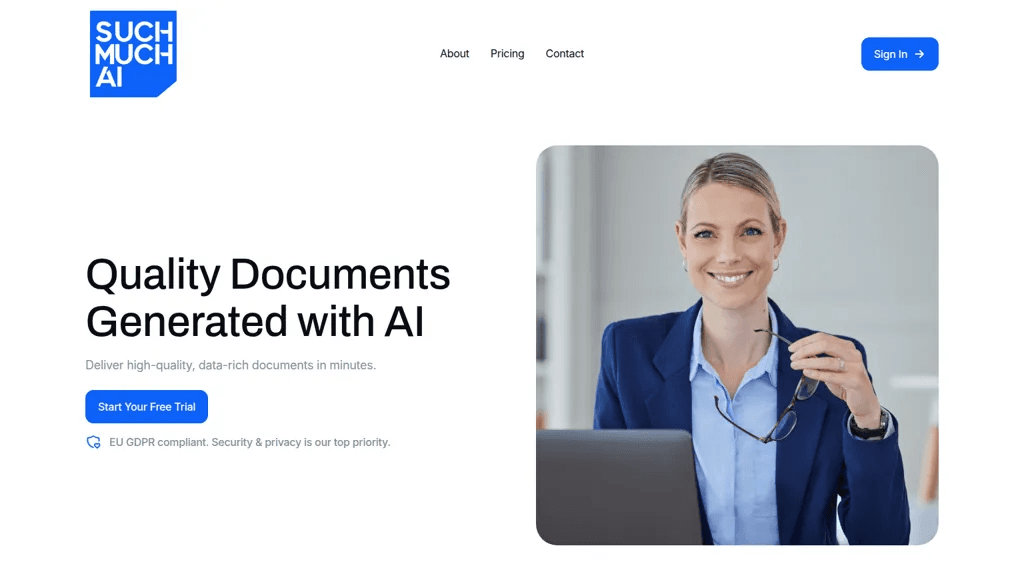 Such Much AI 工具截图