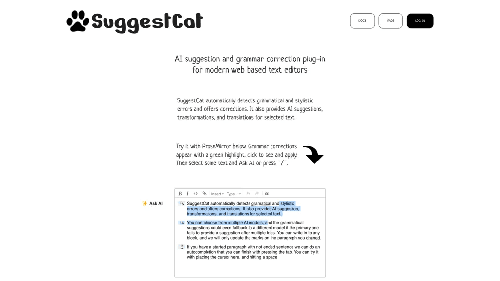 SuggestCat 工具截图