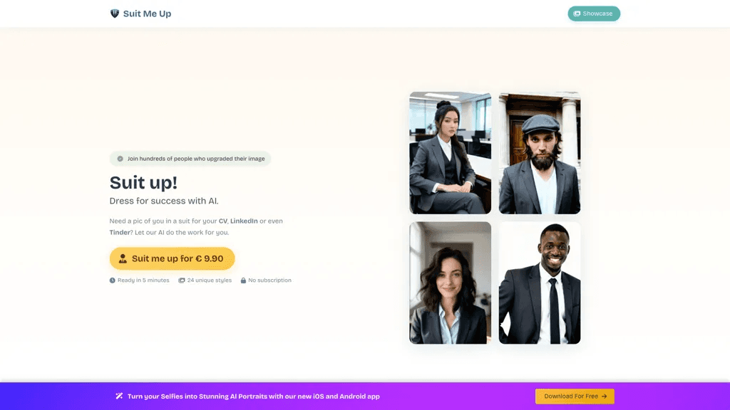 Suit Me Up 工具截图