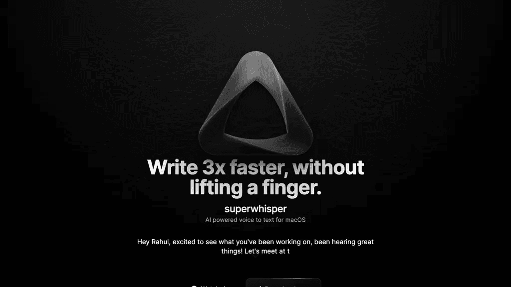 superwhisper 官网截图