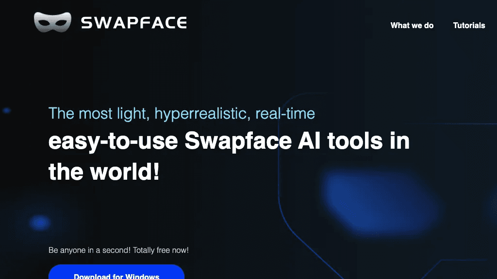 Swapface 工具截图