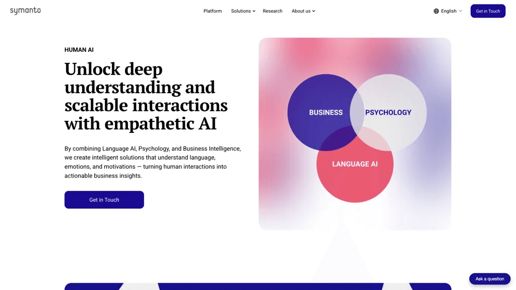 Symanto Text Insights 工具截图