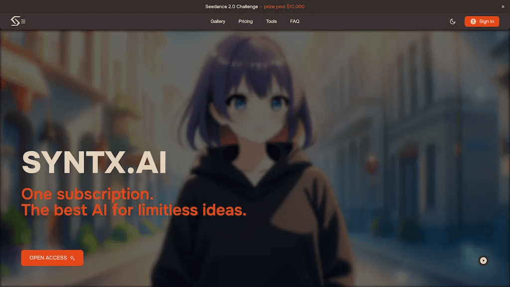 SYNTX.AI 工具截图