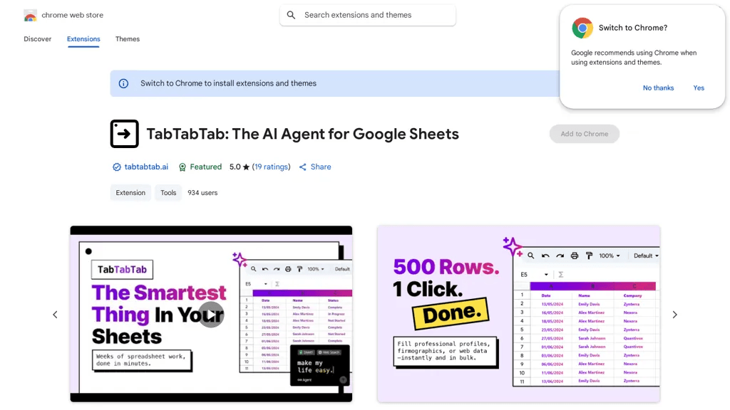 TabTabTab 官网截图