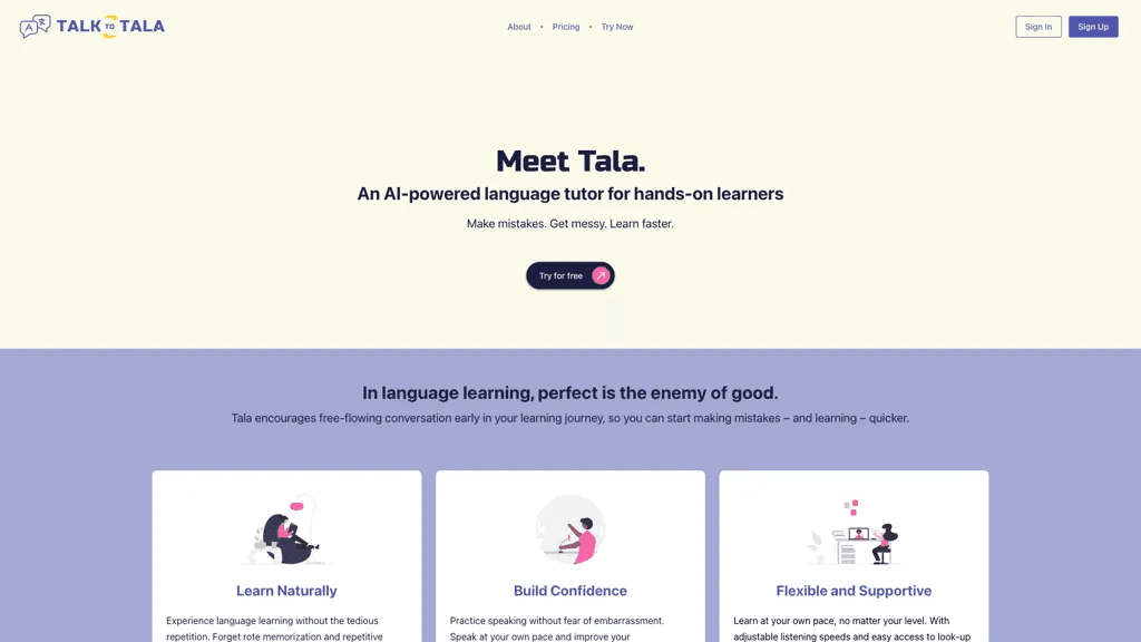 Talk to Tala 工具截图