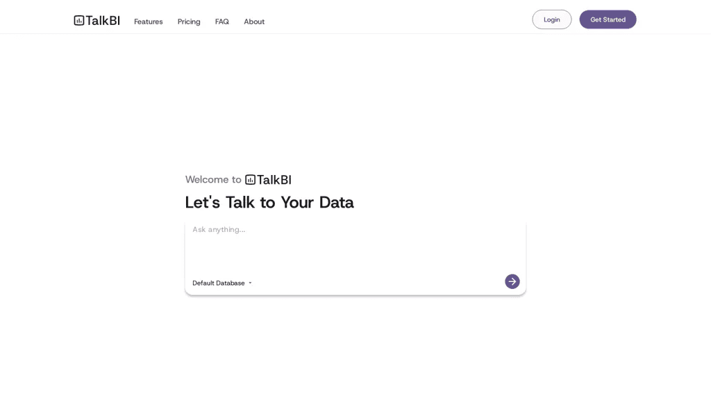 TalkBI 工具截图