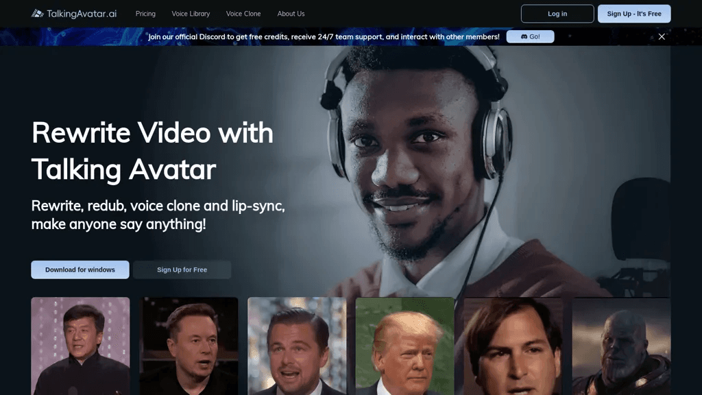 Talking Avatar 工具截图