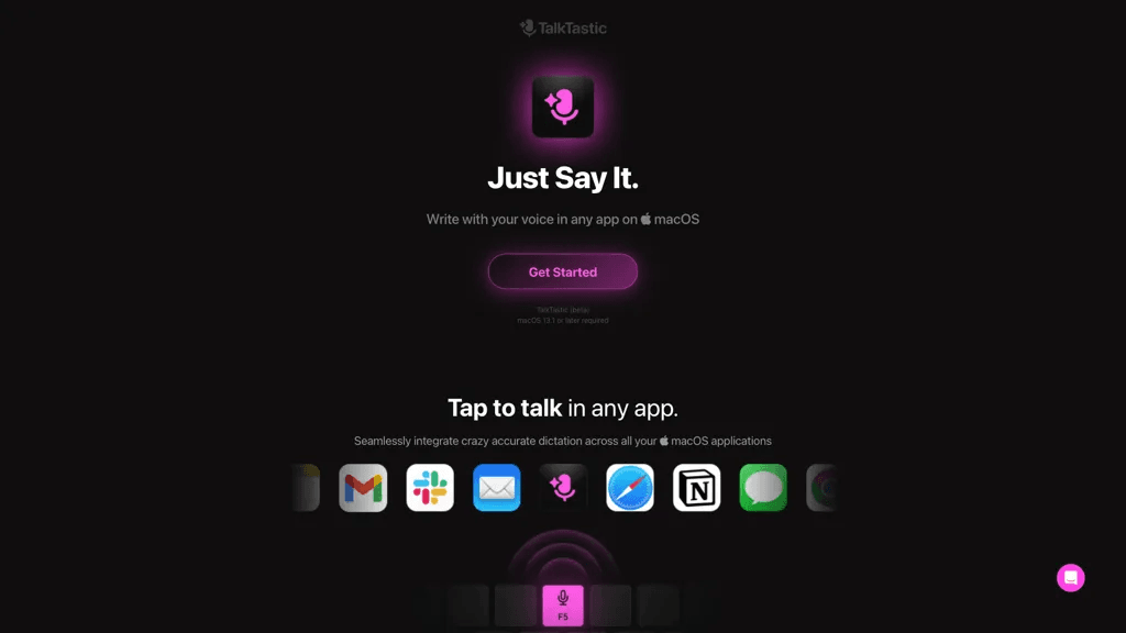 TalkTastic 工具截图