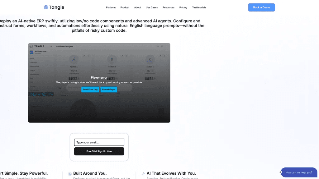 Tangle.io 官网截图
