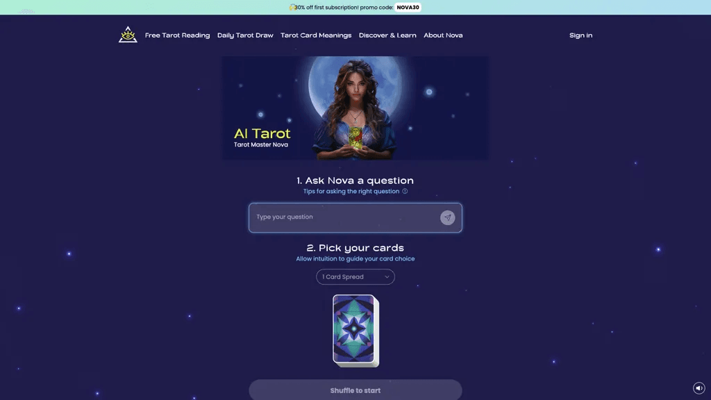 Tarotnova 工具截图