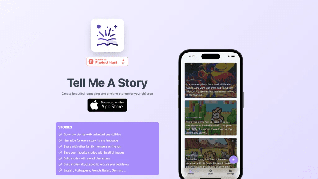 Tell Me A Story 工具截图