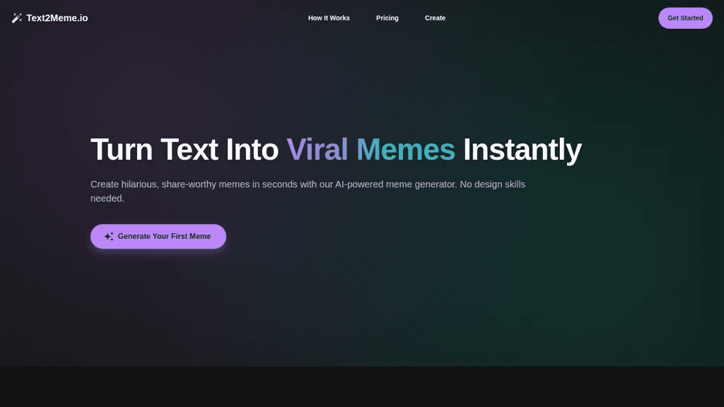 Text2Meme.io 工具截图