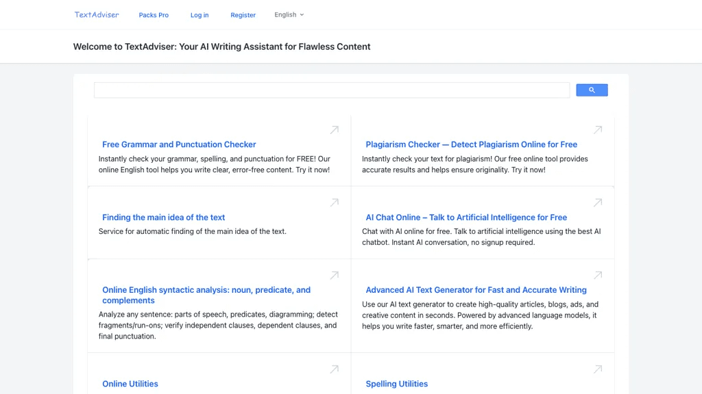 textadviser.com 工具截图