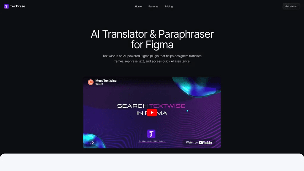 TextWise 官网截图