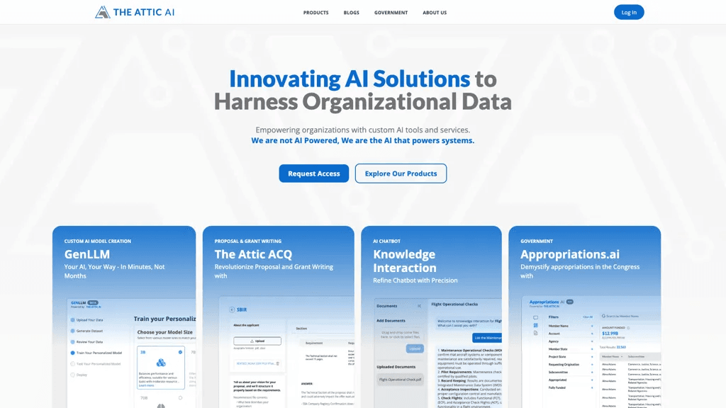 The Attic AI 工具截图