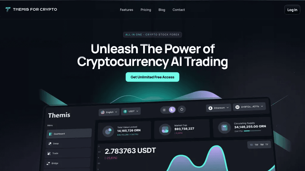 Themis For Crypto 官网截图