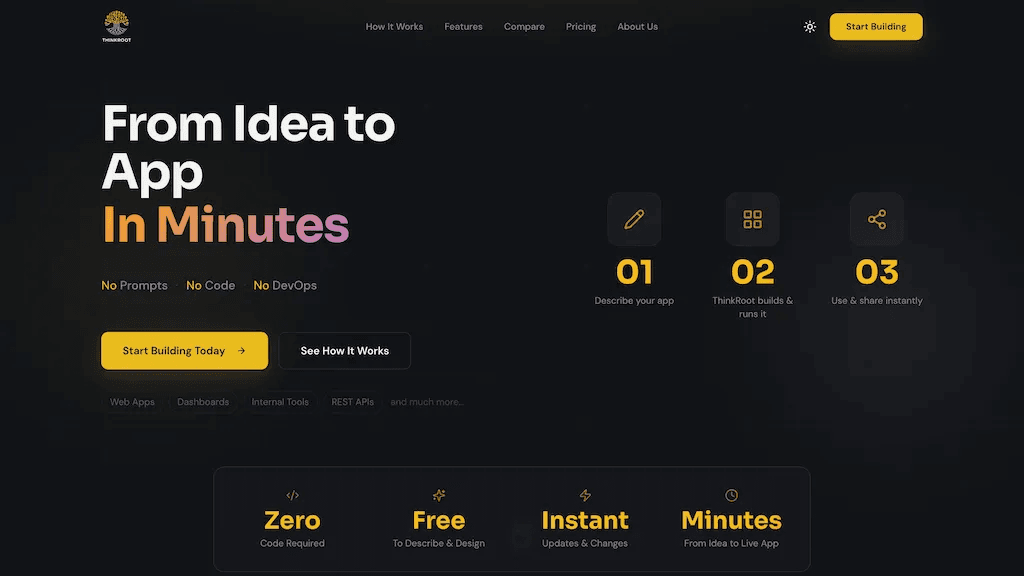 ThinkRoot.dev 工具截图