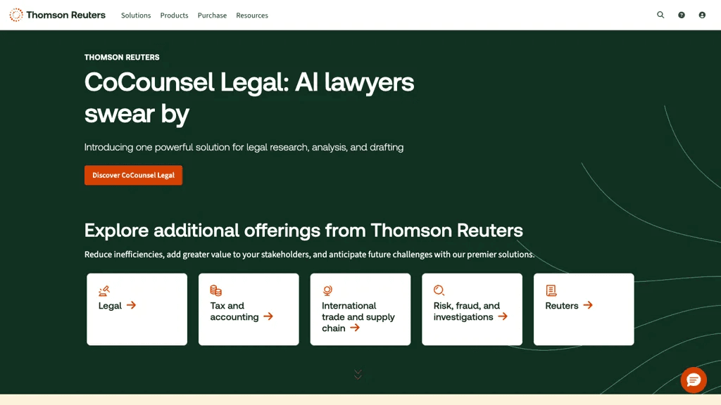 Thomson Reuters 工具截图