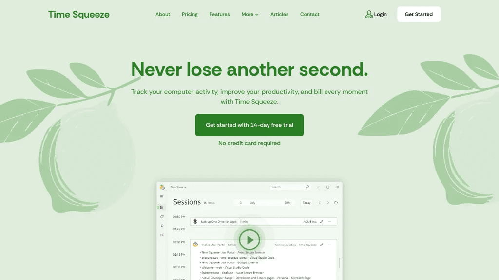 Time Squeeze 工具截图