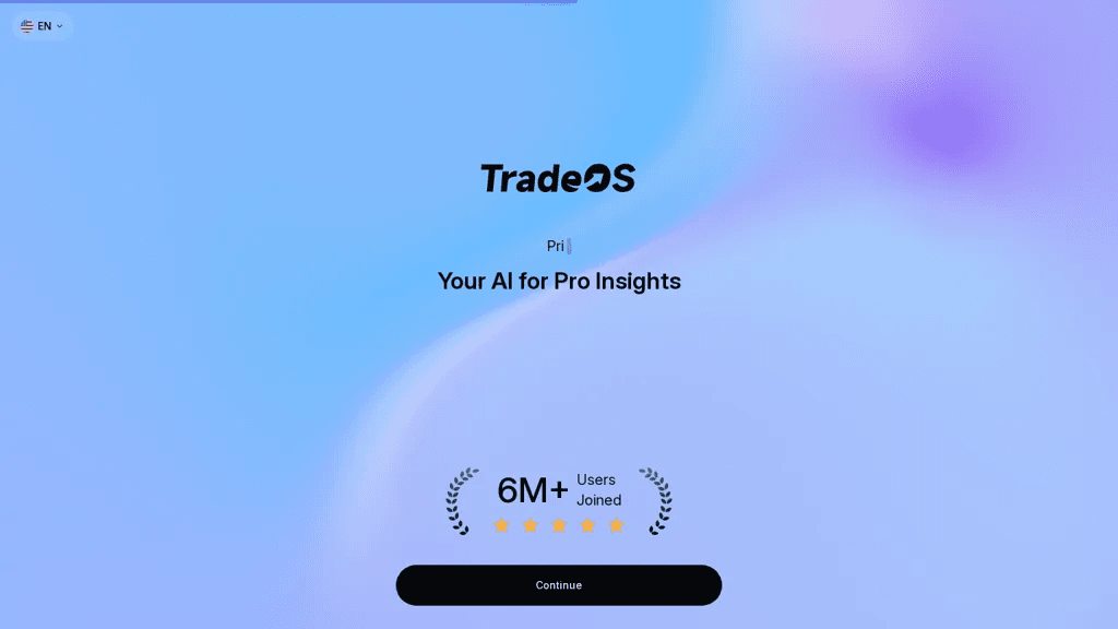 TradeOS AI 工具截图