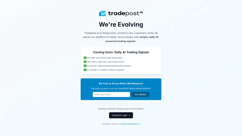 Tradepost.ai 工具截图