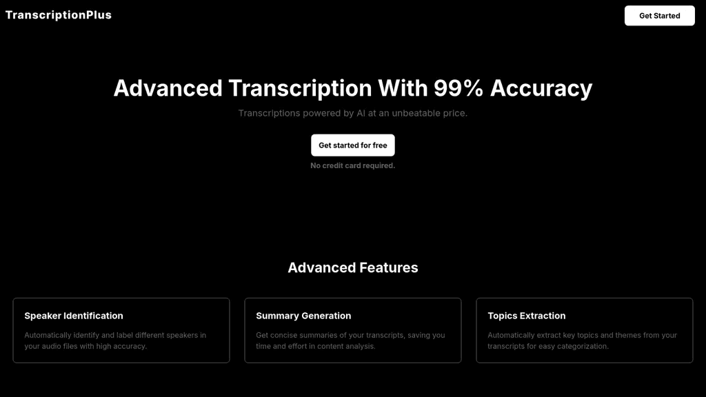 TranscriptionPlus 工具截图